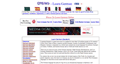 Desktop Screenshot of german.speak7.com