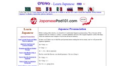 Desktop Screenshot of japanese.speak7.com